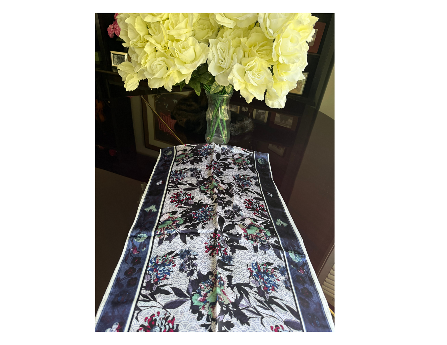 Ms. Jazmin 100% Silk Scarf