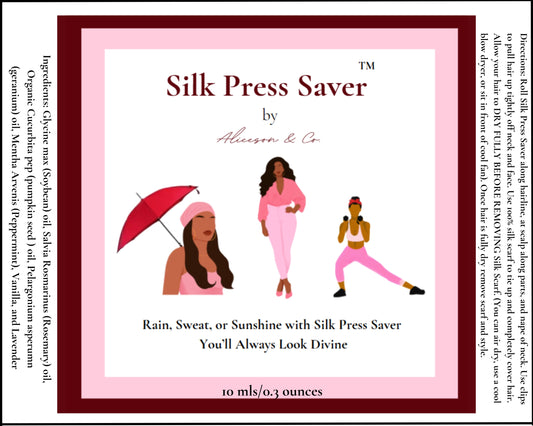 Silk Press Saver Hair Serum - 10 ml
