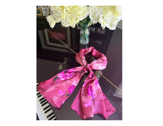 The Adora Girl 100% Silk Scarf