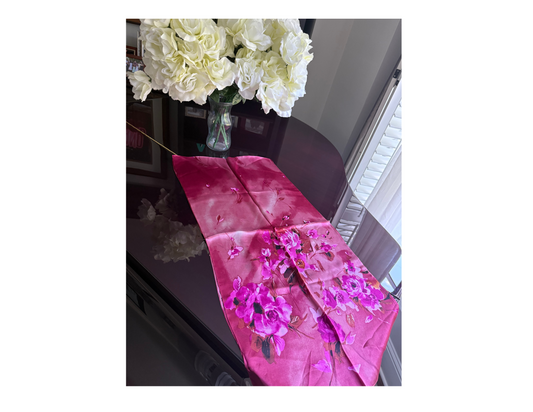 The Adora Girl 100% Silk Scarf