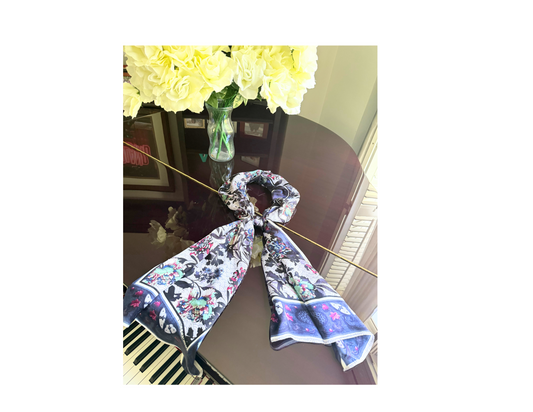 Ms. Jazmin 100% Silk Scarf