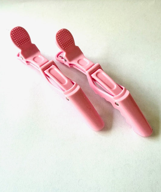 Pink Claw Clips (2)