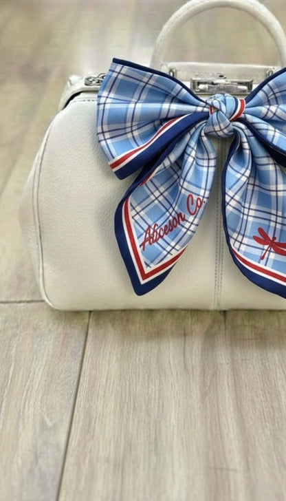 Yacht Club Prep 100% Silk Headwrap / Scarf