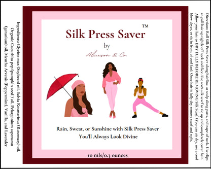 Silk Press Saver Hair Serum - 10 ml